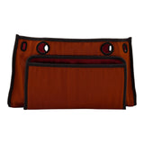 エルメス HERMES エールバッグカバス □I刻 オレンジ ゴールド金具 トワル/レザー レディース ショルダーバッグ