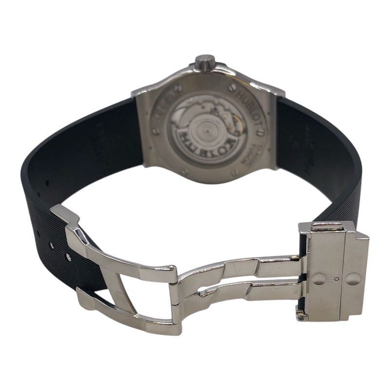 ウブロ HUBLOT クラシックフュージョン チタニウム　ブラックシャイニー 542.NX.1270.RX チタン メンズ 腕時計