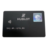 ウブロ HUBLOT クラシックフュージョン チタニウム　ブラックシャイニー 542.NX.1270.RX チタン メンズ 腕時計