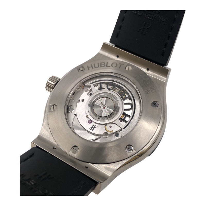 RIANページ ウブロ HUBLOT クラシック・フュージョン チタニウム ホワイト