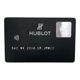 ウブロ HUBLOT クラシック・フュージョン チタニウム ホワイトシャイニー ブルー 542.NX.2210.LR.JPN17 チタニウム/ステンレススティール 自動巻き メンズ 腕時計