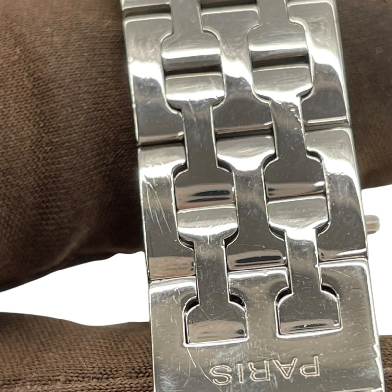 エルメス HERMES Hウォッチ ホワイトシェル HH1.210 ホワイト SS クオーツ レディース 腕時計