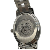 エルメス HERMES クリッパー オーバル CO1.20C ブラック SS レディース 腕時計