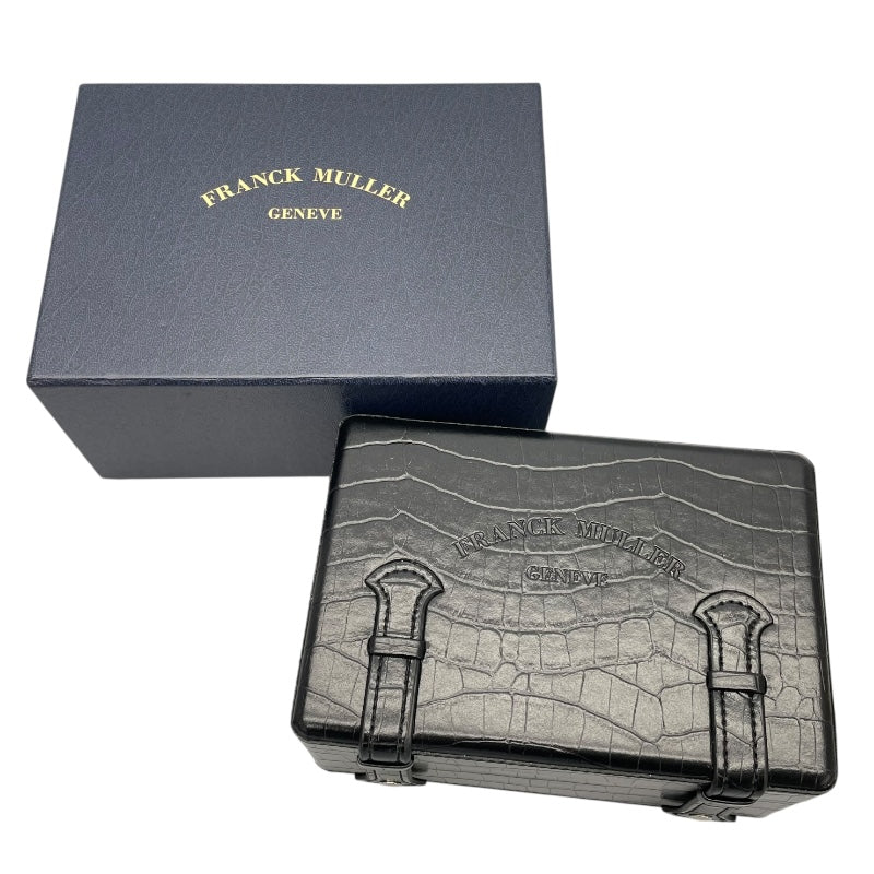 フランク・ミュラー FRANCK MULLER ロングアイランド レリーフダイヤモンド 902QZRELCD1R ホワイト K18PG クオーツ レディース 腕時計