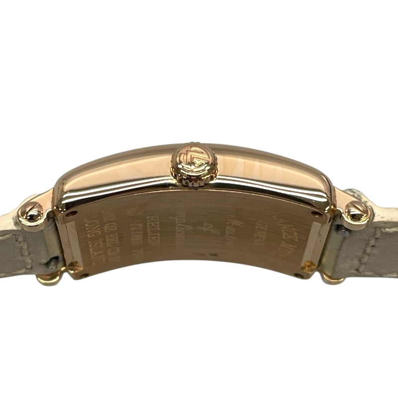 フランク・ミュラー FRANCK MULLER ロングアイランド レリーフダイヤモンド 902QZRELCD1R ホワイト K18PG クオーツ レディース 腕時計