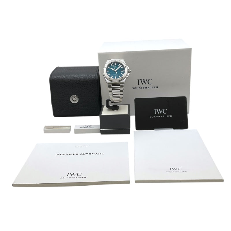 インターナショナルウォッチカンパニー IWC インヂュニア オートマティック 40 IW328903 アクア ステンレススチール 自動巻き メンズ 腕時計