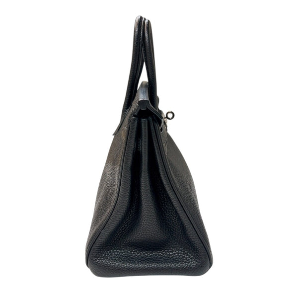 エルメス HERMES バーキン25 □O刻　(2011年製) ブラック　シルバー金具 トゴ レディース ハンドバッグ