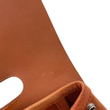 エルメス HERMES ヴァルパライソPM オレンジ シルバー金具 トワル レディース ハンドバッグ