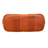 エルメス HERMES ヴァルパライソPM オレンジ シルバー金具 トワル レディース ハンドバッグ