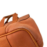 エルメス HERMES ヴァルパライソPM オレンジ シルバー金具 トワル レディース ハンドバッグ