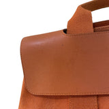 エルメス HERMES ヴァルパライソPM オレンジ シルバー金具 トワル レディース ハンドバッグ