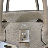 エルメス HERMES バーキン40 □C刻　(1999年製) シルバー金具 トリヨン レディース ハンドバッグ