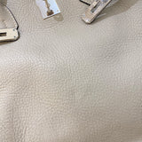 エルメス HERMES バーキン40 □C刻　(1999年製) シルバー金具 トリヨン レディース ハンドバッグ