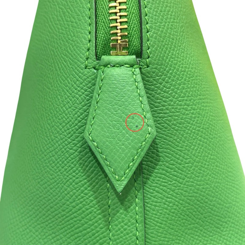 エルメス HERMES ボリード1923 B刻 ヴェールユッカ ゴールド金具 エプソン レディース ハンドバッグ