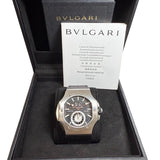 ブルガリ BVLGARI クロノスプリント ダニエル・ロート BRE56SCHS(BRE56BSLDCHS) ステンレススチール メンズ 腕時計
