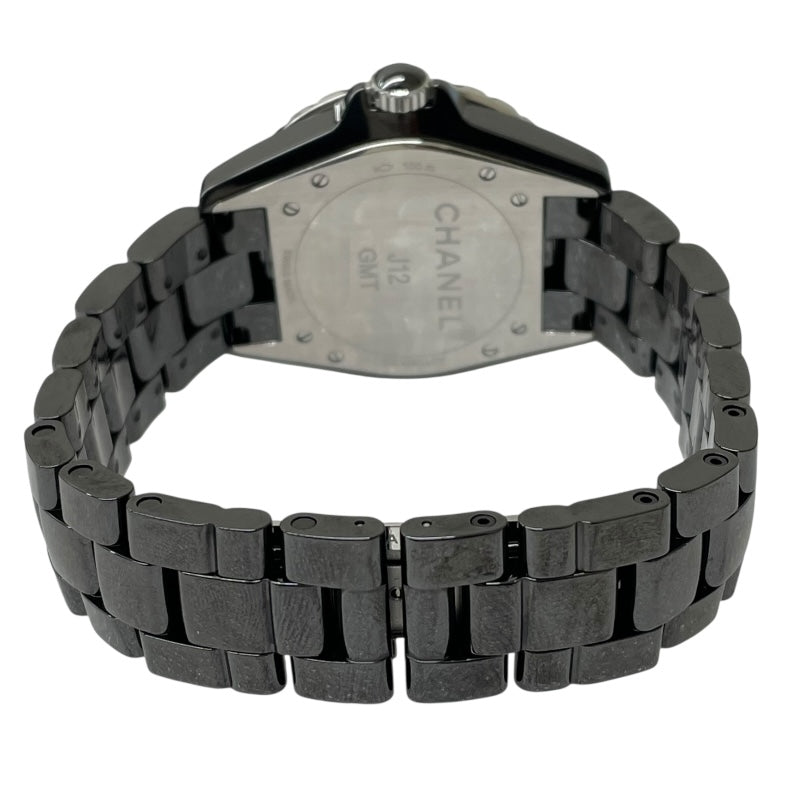 シャネル CHANEL J12 GMT Automatic H3102 セラミック×SS 自動巻き メンズ 腕時計