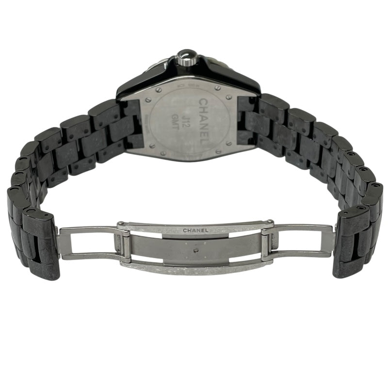 シャネル CHANEL J12 GMT Automatic H3102 セラミック×SS 自動巻き メンズ 腕時計