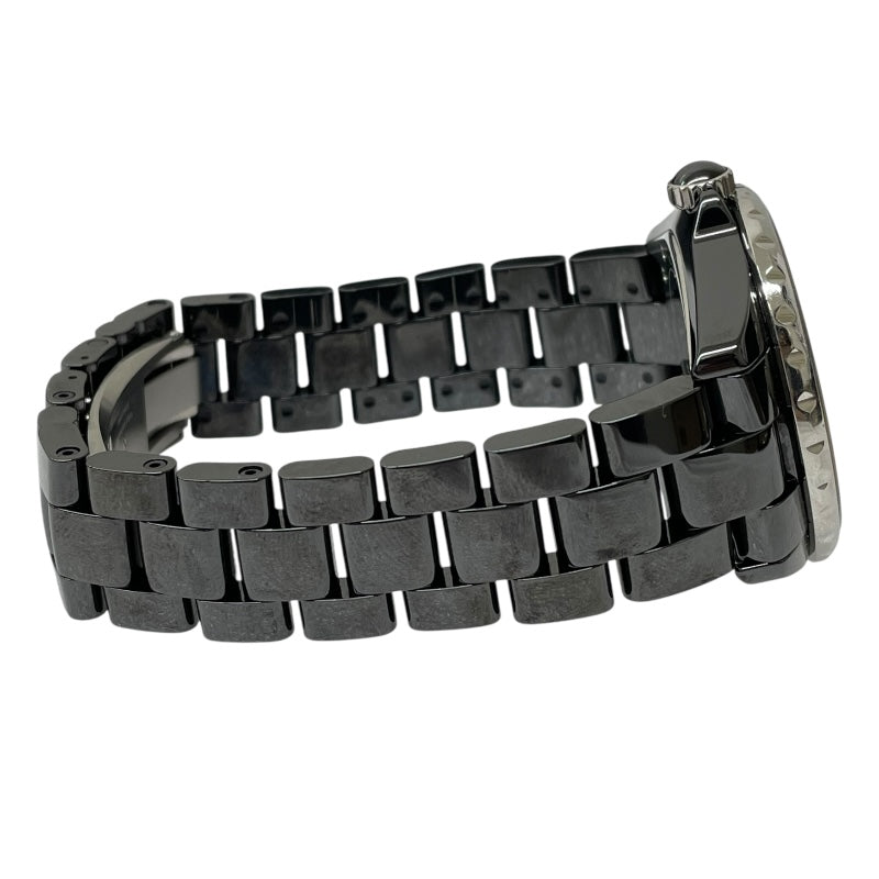 シャネル CHANEL J12 GMT Automatic H3102 セラミック×SS 自動巻き メンズ 腕時計