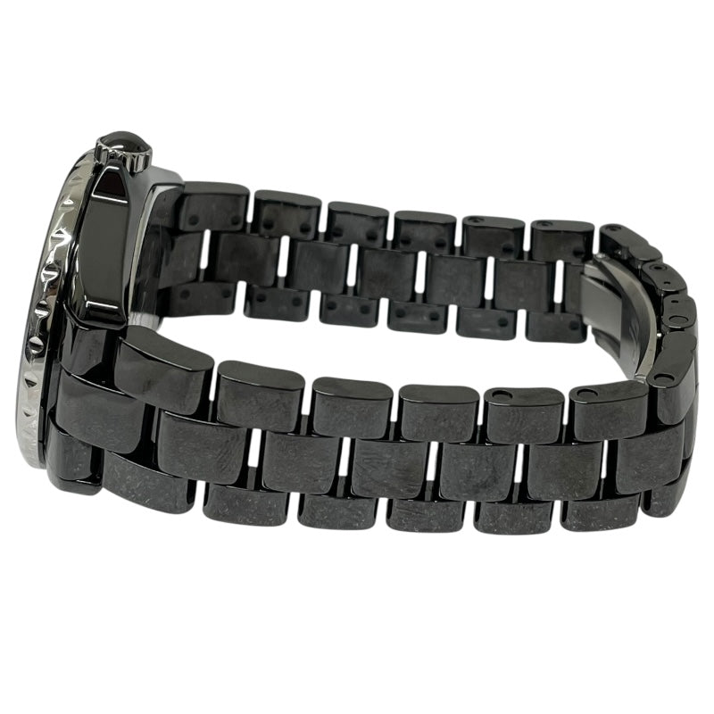 シャネル CHANEL J12 GMT Automatic H3102 セラミック×SS 自動巻き メンズ 腕時計