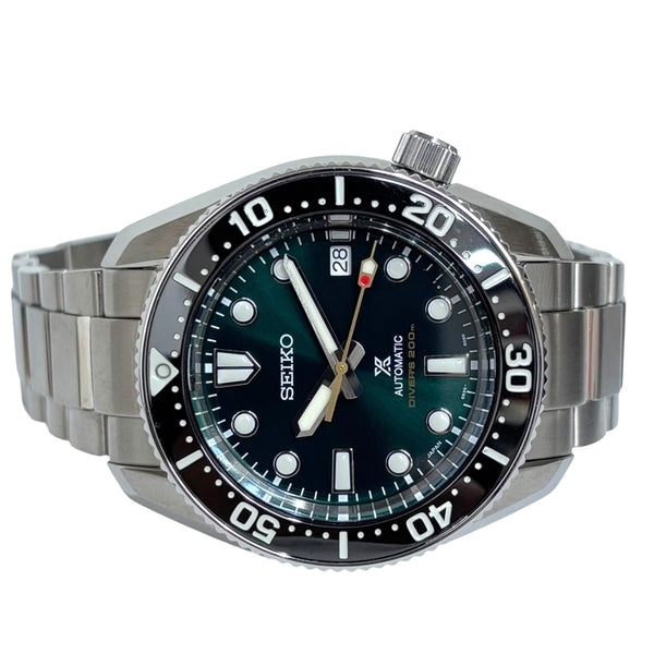 セイコー SEIKO プロスペックス ダイバースキューバ SBDC133 グリーン SS メンズ 腕時計