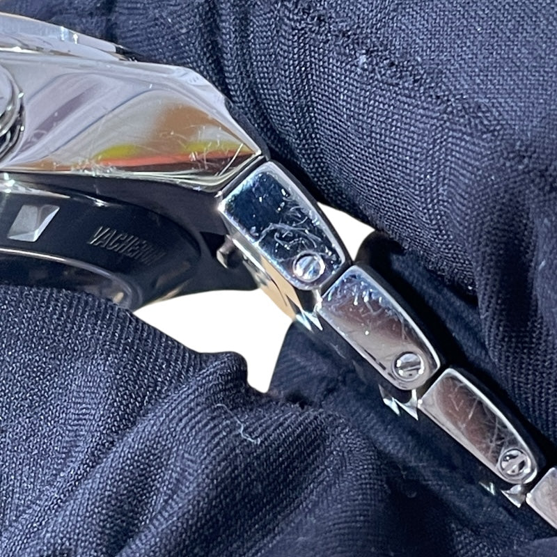 ヴァシュロン・コンスタンタン VACHERON CONSTANTIN オーヴァーシーズ クロノグラフ 2062450 ブラック SS メンズ 腕時計
