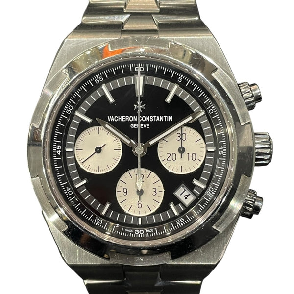 ヴァシュロン・コンスタンタン VACHERON CONSTANTIN オーヴァーシーズ クロノグラフ 2062450 ブラック SS メンズ 腕時計