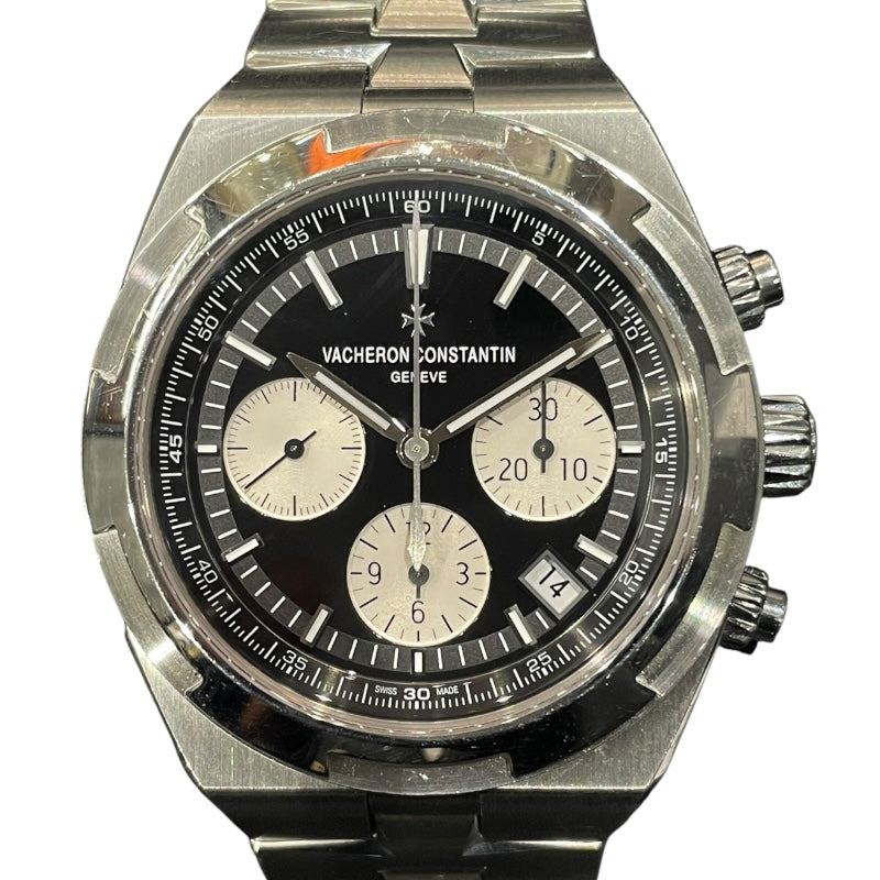 ヴァシュロン・コンスタンタン VACHERON CONSTANTIN オーヴァーシーズ クロノグラフ 2062450 ブラック SS メンズ 腕時計