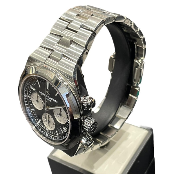 ヴァシュロン・コンスタンタン VACHERON CONSTANTIN オーヴァーシーズ クロノグラフ 2062450 ブラック SS メンズ 腕時計