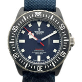 チューダー/チュードル TUDOR ぺラゴス FXD アリンギ・レッドブル・レーシング コラボモデル 25707KN マットブルー ブラックカーボン/チタン(リューズ)/純正ベルト 自動巻き メンズ 腕時計