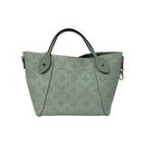 ルイ・ヴィトン LOUIS VUITTON ヒナPM M55905 ヴェールラグーン シルバー金具 マヒナ レディース ハンドバッグ
