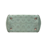 ルイ・ヴィトン LOUIS VUITTON ヒナPM M55905 ヴェールラグーン シルバー金具 マヒナ レディース ハンドバッグ