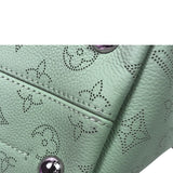 ルイ・ヴィトン LOUIS VUITTON ヒナPM M55905 ヴェールラグーン シルバー金具 マヒナ レディース ハンドバッグ