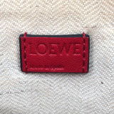ロエベ LOEWE パズルバッグ ミニ レッド レザー レディース ハンドバッグ