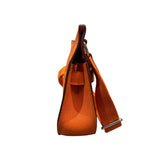 エルメス HERMES ジプシエールミニ B刻 オレンジ シルバー金具 スイフト レディース ショルダーバッグ