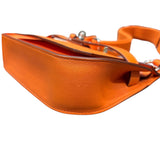 エルメス HERMES ジプシエールミニ B刻 オレンジ シルバー金具 スイフト レディース ショルダーバッグ