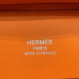 エルメス HERMES ジプシエールミニ B刻 オレンジ シルバー金具 スイフト レディース ショルダーバッグ
