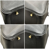 エルメス HERMES リンディ30 D刻 ブラック　ゴールド金具 トリヨン レディース ショルダーバッグ