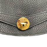 エルメス HERMES リンディ30 D刻 ブラック　ゴールド金具 トリヨン レディース ショルダーバッグ