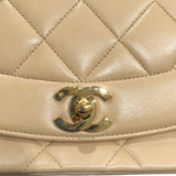 シャネル CHANEL ダイアナチェーンショルダーバッグ A01164 ゴールド金具 ラムスキン レディース ショルダーバッグ