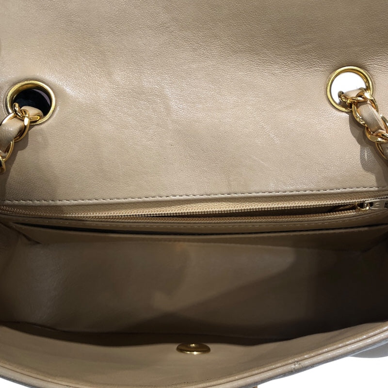 シャネル CHANEL ダイアナチェーンショルダーバッグ A01164 ゴールド金具 ラムスキン レディース ショルダーバッグ