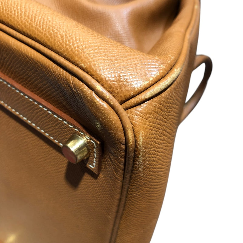 エルメス HERMES オータクロア32 □B刻 ゴールド ゴールド金具 クシュベル ユニセックス ハンドバッグ