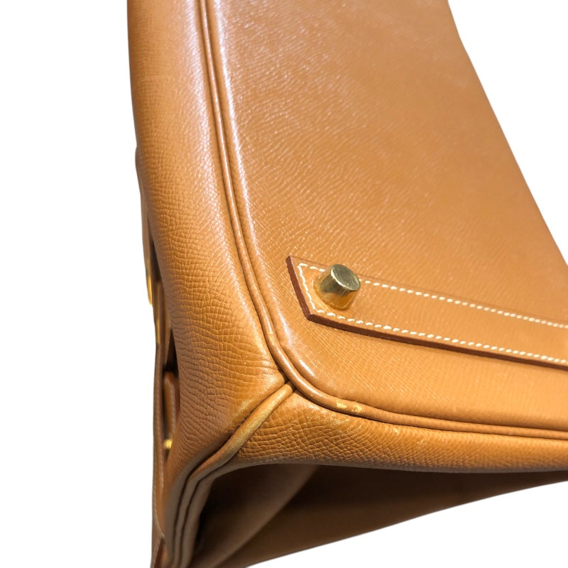 エルメス HERMES オータクロア32 □B刻 ゴールド ゴールド金具 クシュベル ユニセックス ハンドバッグ