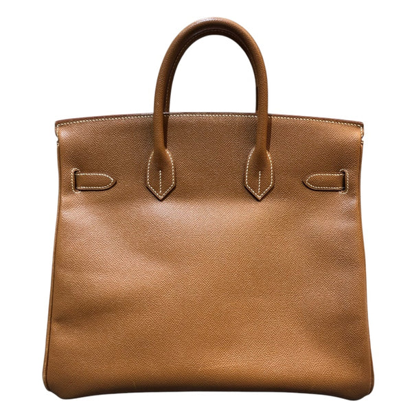 エルメス HERMES オータクロア32 □B刻 ゴールド ゴールド金具 クシュベル ユニセックス ハンドバッグ