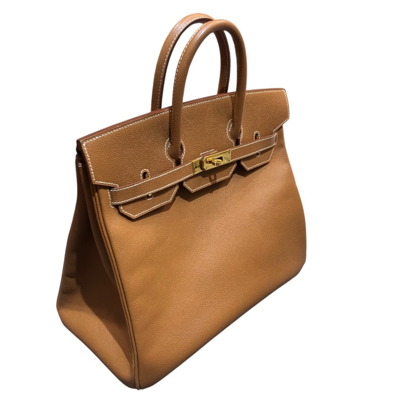 エルメス HERMES オータクロア32 □B刻 ゴールド ゴールド金具 クシュベル ユニセックス ハンドバッグ