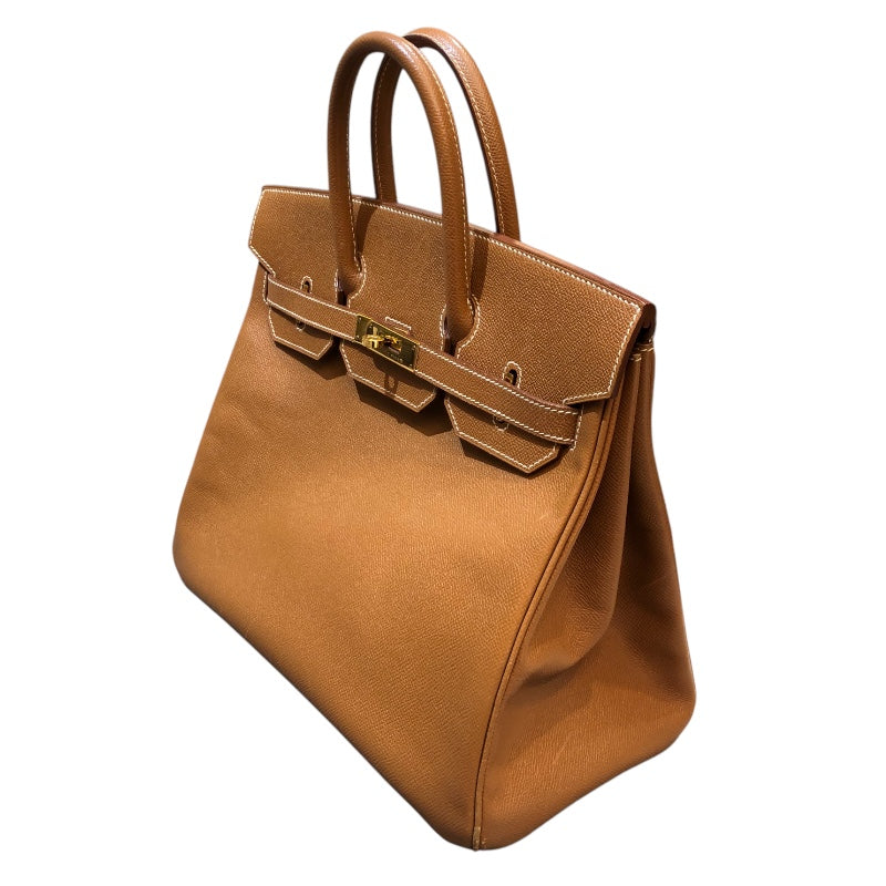 エルメス HERMES オータクロア32 □B刻 ゴールド ゴールド金具 クシュベル ユニセックス ハンドバッグ