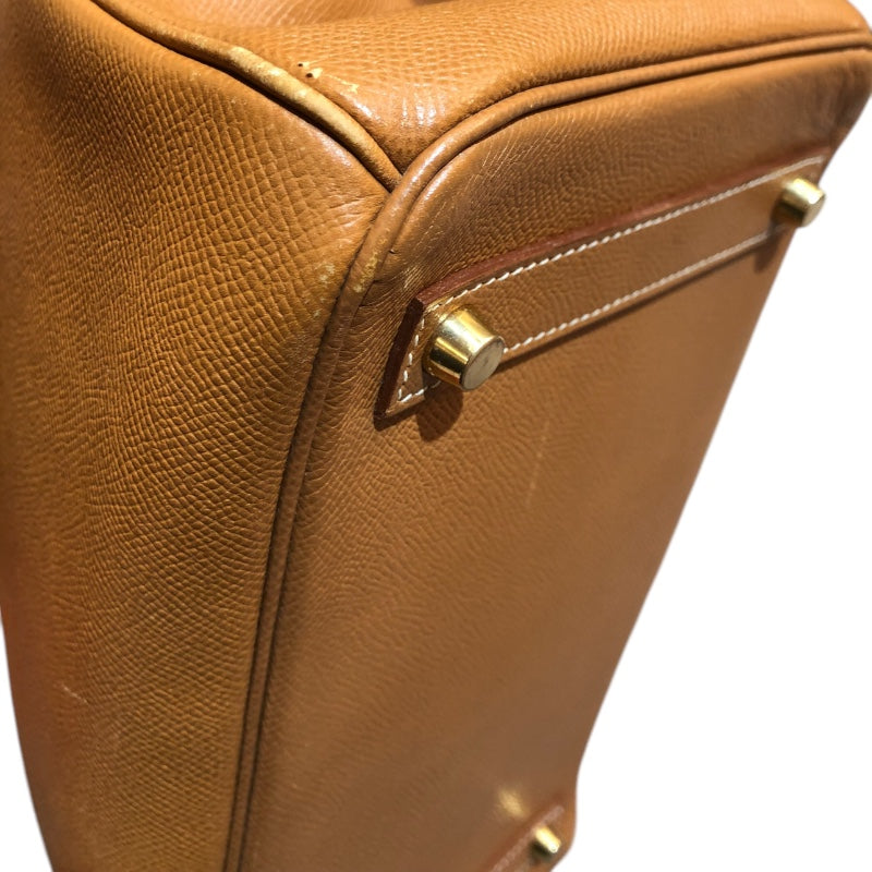 エルメス HERMES オータクロア32 □B刻 ゴールド ゴールド金具 クシュベル ユニセックス ハンドバッグ