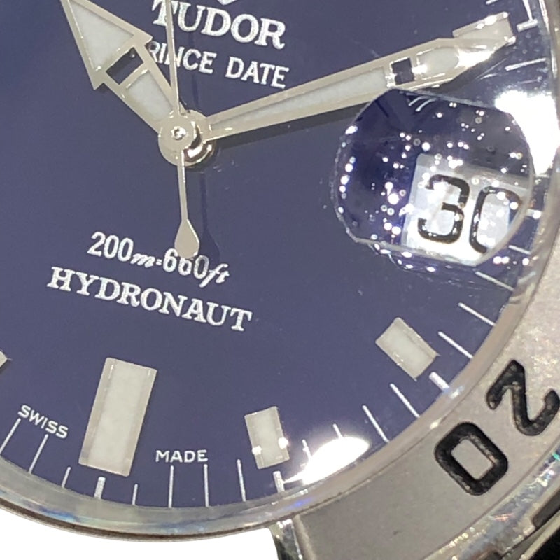 チューダー/チュードル TUDOR ハイドロノート 89190 ブルー ステンレススチール SS 自動巻き メンズ 腕時計