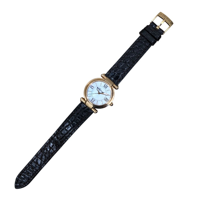 ショパール Chopard インペリアーレ　ホワイトシェル 384238-5001 ホワイト K18ピンクゴールド レディース 腕時計