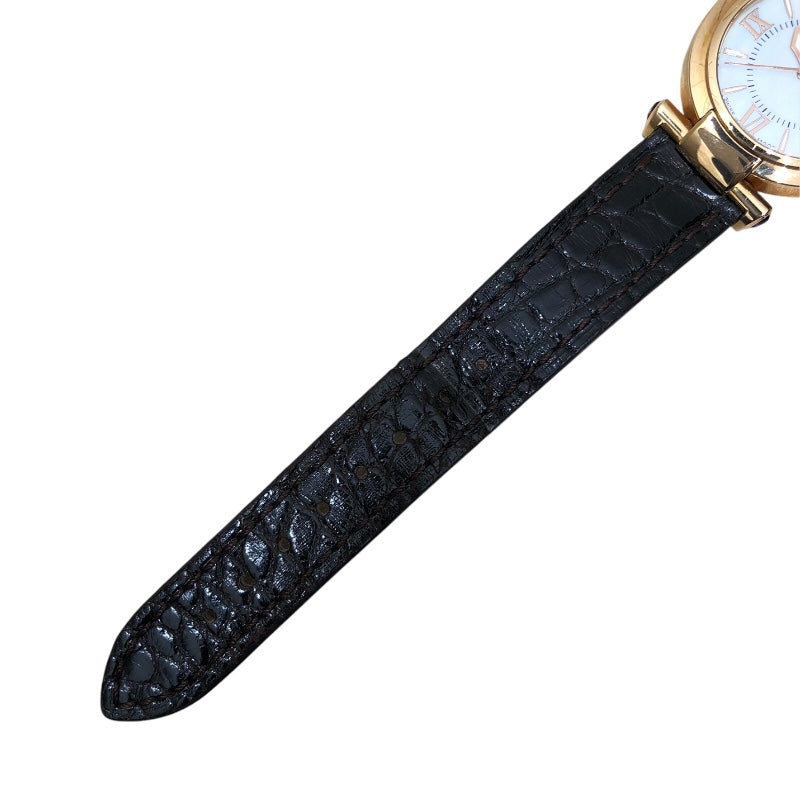 ショパール Chopard インペリアーレ　ホワイトシェル 384238-5001 ホワイト K18ピンクゴールド レディース 腕時計