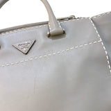 プラダ PRADA 2WAY ハンドバッグ BN2857 グレー レザー レディース ハンドバッグ